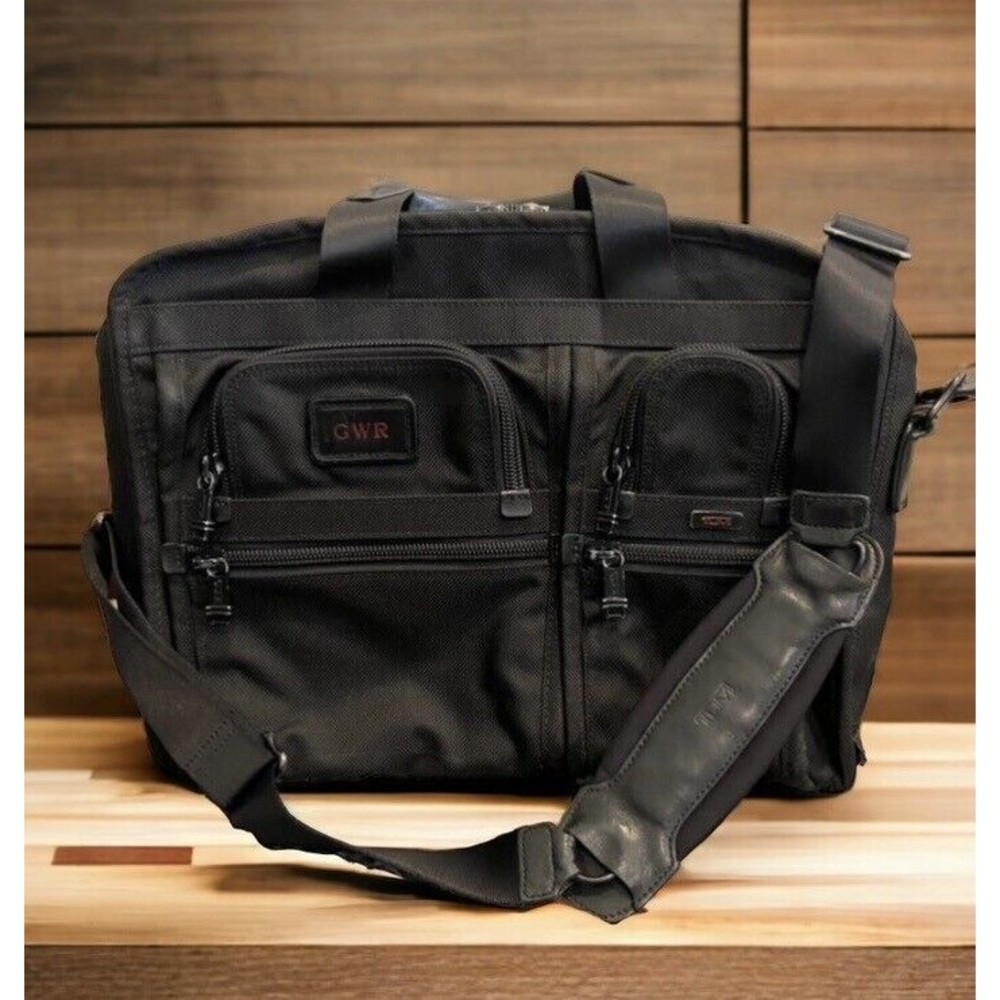 Tumi Alpha Expandable Organizer Laptop Brief
